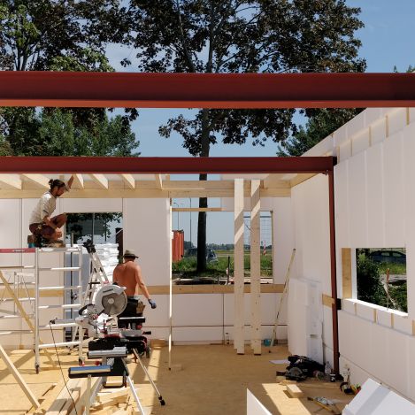 dijkwoning in Huissen Wintertuin aan huis